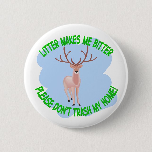 Rotwild Button (Vorderseite)