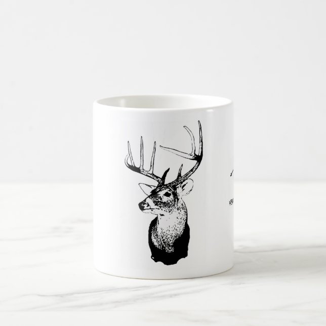 Rotwild, die 10 Punkt jagen Kaffeetasse (Mittel)