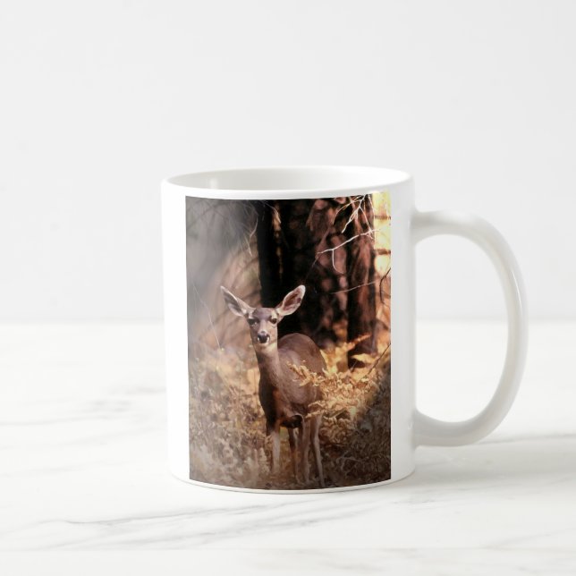 Rotwild in Yosemite Nationalpark Kaffeetasse (Rechts)