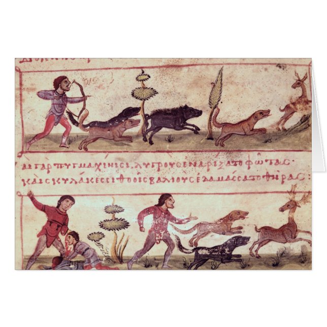 Rotwild-Jagd (Vorderseite (Horizontal))