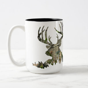 Rotwild-Jagd-Tasse Zweifarbige Tasse