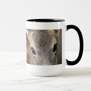 Rotwild-Kitz-Nahaufnahme-Porträt Tasse