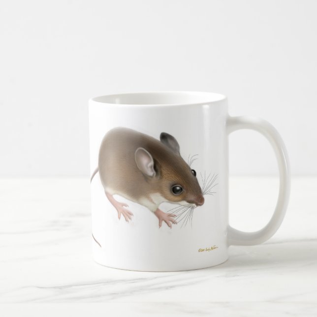 Rotwild-MäuseTasse Kaffeetasse (Rechts)