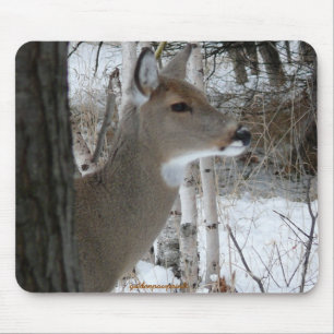 Rotwild-Mausunterlage Mousepad