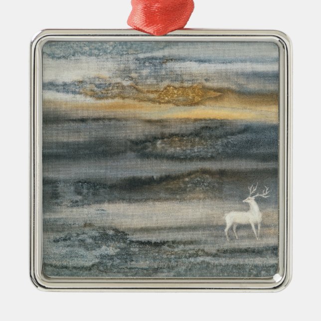 Rotwild Ornament Aus Metall (Vorne)