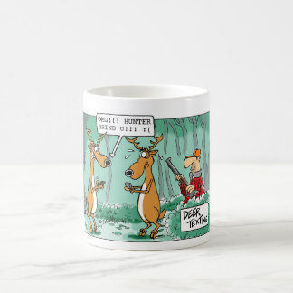 Rotwild simsen Jagd-Cartoon-Tasse Kaffeetasse