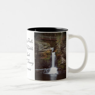 Rotwild-Sprungs-Fälle Zweifarbige Tasse