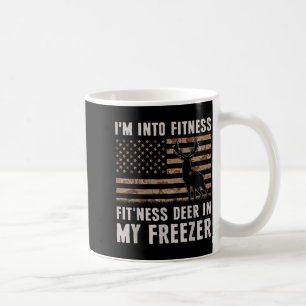 Rotwildjagd Ich bin in Form Fit'ness Rotwild in me Kaffeetasse