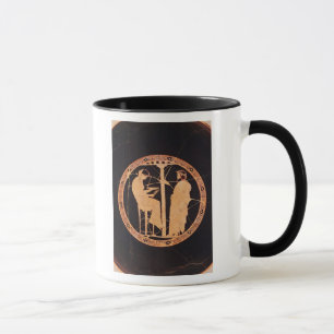 Rotzahl von Athen kylix, das Aegeus darstellt Tasse