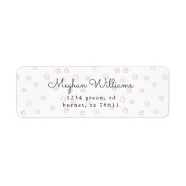 Rotzdoodle drehen Moderne Rücksendeadresse