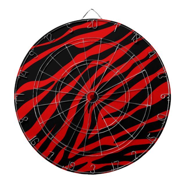 Rotzebra Dartscheibe (vorne)