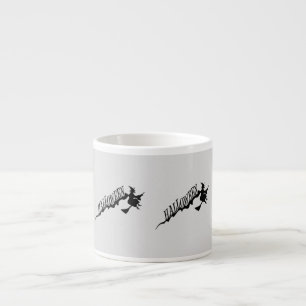 Rotzunge Broom Thunder_Cove Halloween Espressotasse