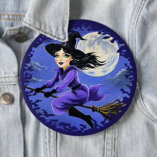 Rotzunge - Wicca Halloween 7 Button
