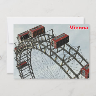Roue de Prater, Vienne, Autriche carte