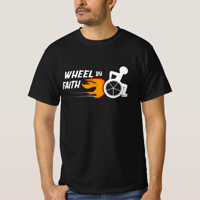Roue par foi T-shirt (Devant)
