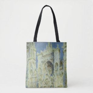 Rouen Cathedral West Facade Sunlight, Claude Monet Tasche