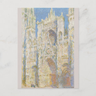 Rouen Cathedral Westfassade Postkarte