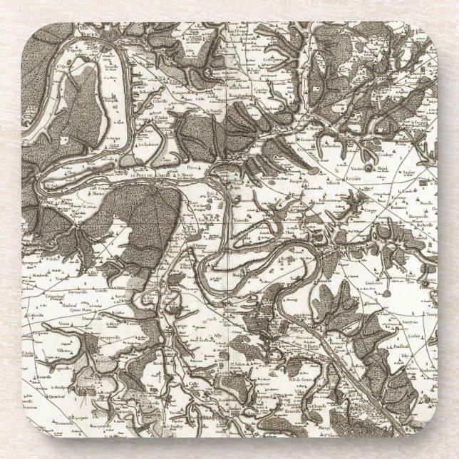 Rouen Getränkeuntersetzer (Vorderseite)