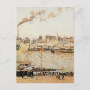 Rouen, Saint Sever Morning von Camille Pissarro Postkarte