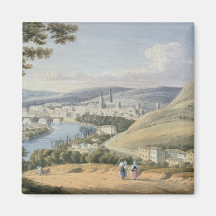 Rouen von Mont Sainte-Catherine (ohne Papier) Magnet