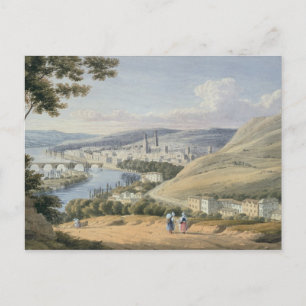 Rouen von Mont Sainte-Catherine (ohne Papier) Postkarte