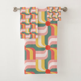 Roues géométriques Abstraites colorées