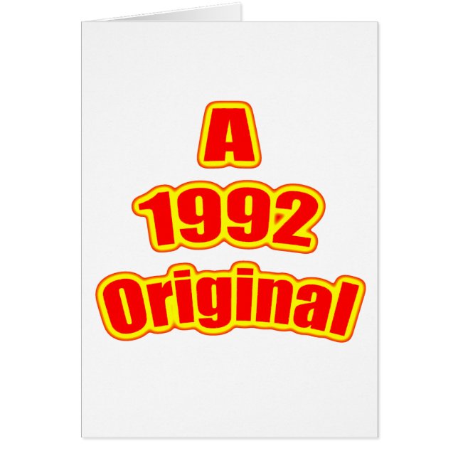 Rouge 1992 original (Devant)