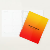 Rouge à jaune ombre arrière - plan 3 anneau classe