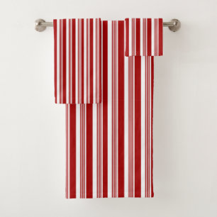 Rouge Blanc Peppermenthe Grille Design Ensemble de
