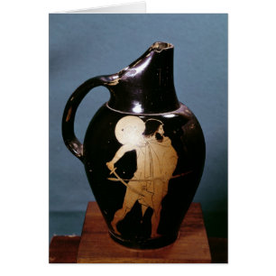 Rouge-chiffre oinochoe de grenier