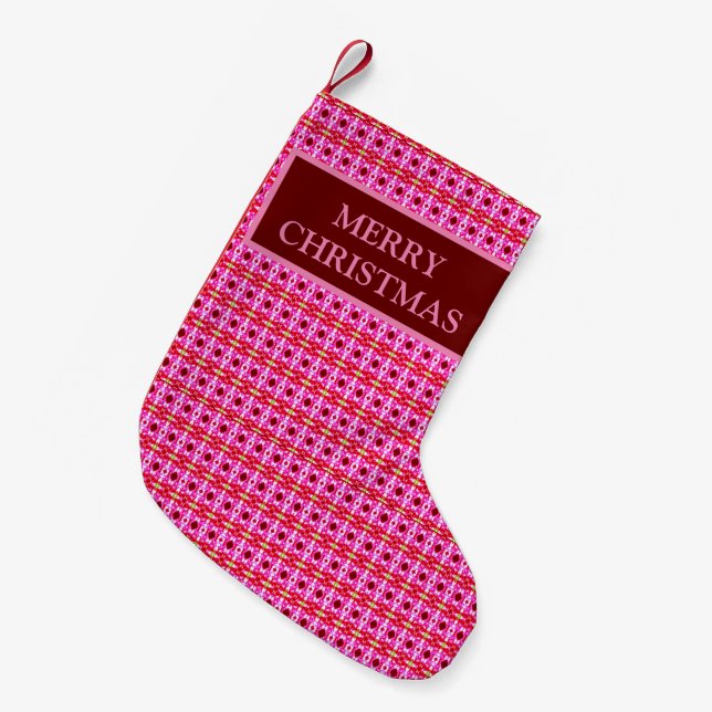Rouge Christmas Strumpf Kleiner Weihnachtsstrumpf (Vorderansicht (hängend))