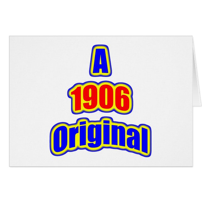 Rouge de Bl de 1906 originaux (Devant horizontal)