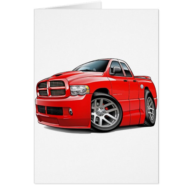 Rouge de Dualcab de RAM de Dodge SRT10 (Devant)