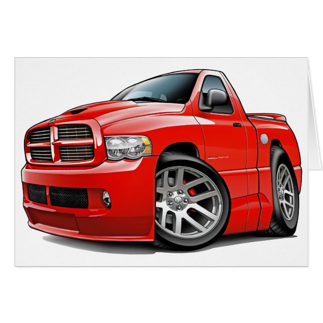 Rouge de RAM de Dodge SRT10 (Devant horizontal)