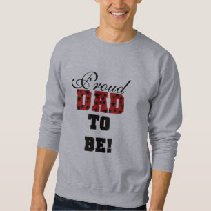 Rouge et Noir Fier Papa d'être tshirts et cadeaux
