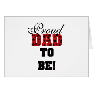 Rouge et Noir Fier Papa d'être tshirts et cadeaux