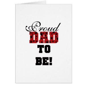 Rouge et Noir Fier Papa d'être tshirts et cadeaux
