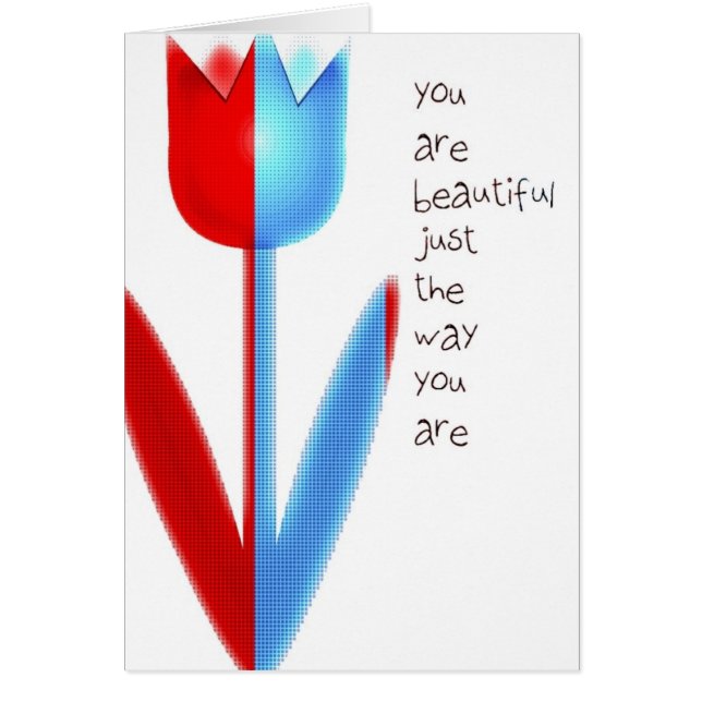 Rouge et rose de bleu (Devant)