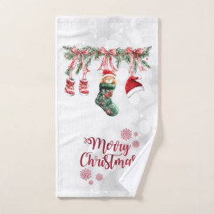 Rouge Père Noël Baby Christmas Clothesline