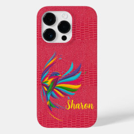 Rouge Reptile Skin iPhone / coque ipad