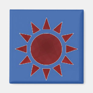 Rouge Sun Magnet