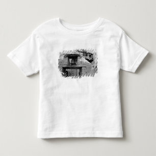 Rough adobe bell in entrway, Santa Fe, New Kleinkind T-shirt