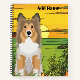Rough Coat Collie Notizbuch