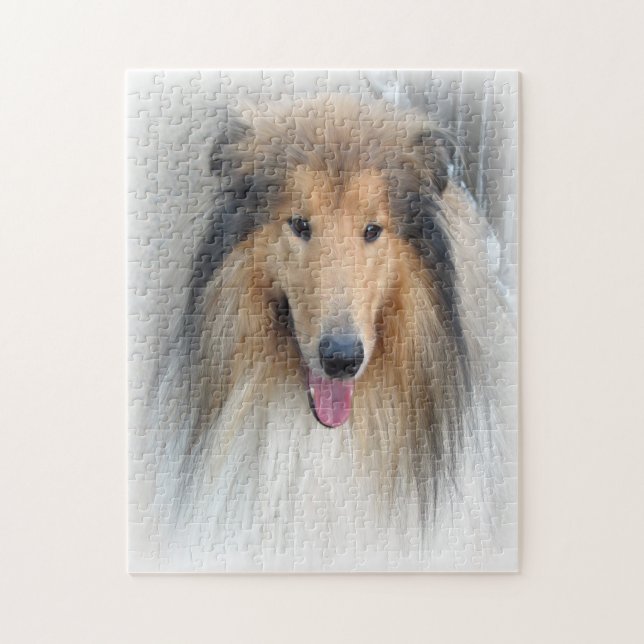 Rough Collie Dog (Vertikal)