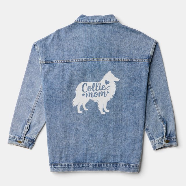 Rough Collie Maman Denim (Verso)