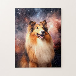 Rough Collie mit Hintergrundinformationen zum Welt