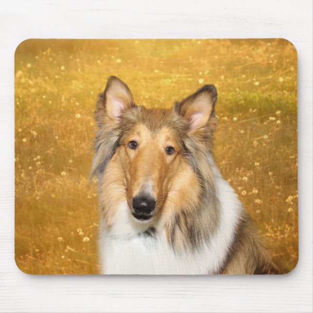 Rough Collie Mousepad (Vorne)