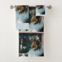 Rough Collie Noël