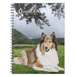 Rough Collie Notizblock