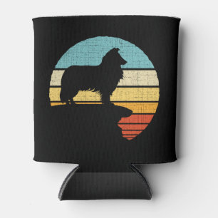 Rough Collie Owner Retro Vintag 60er 70er Dog Love Dosenkühler